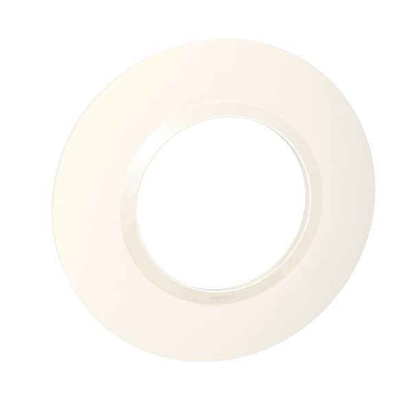 Plaque Ronde Dooxie 1 Poste Finition Blanc legrand 600980