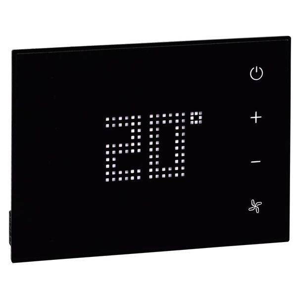 Thermostat Tactile Pour Chambre D'Hôtel Noir legrand 048773