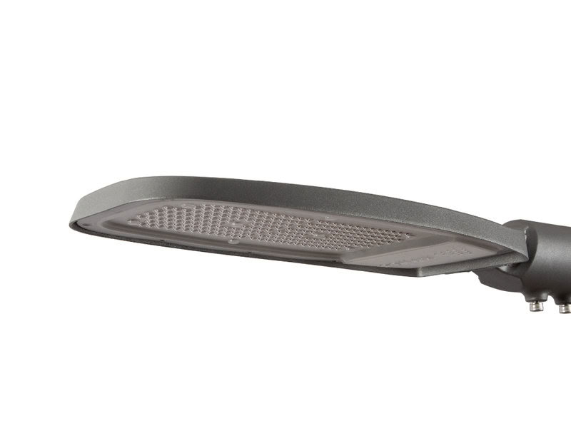 Lanterne Dorna 50W 3000K Optique Asymétrique Routière 6000Lm