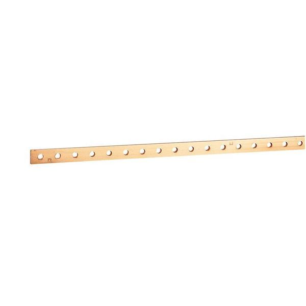 Barre Cuivre Plate Rigide 25X5Mm 330/270A Admissibles Lo legrand 037418