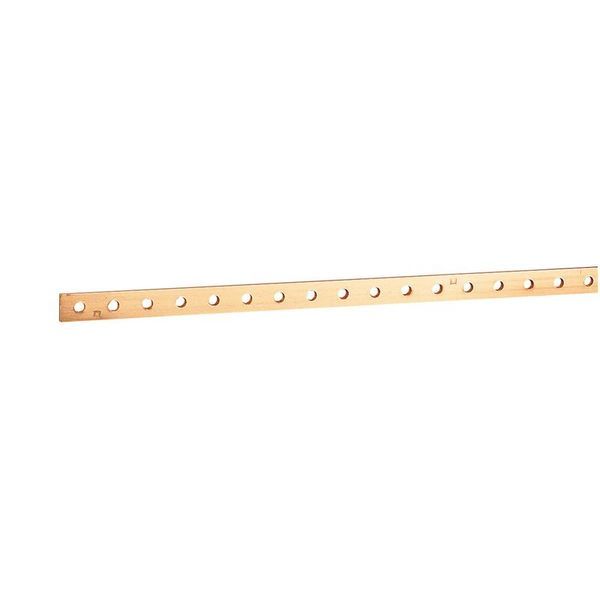 Barre Cuivre Plate Rigide 25X4Mm 280/250A Admissibles Lo legrand 037438