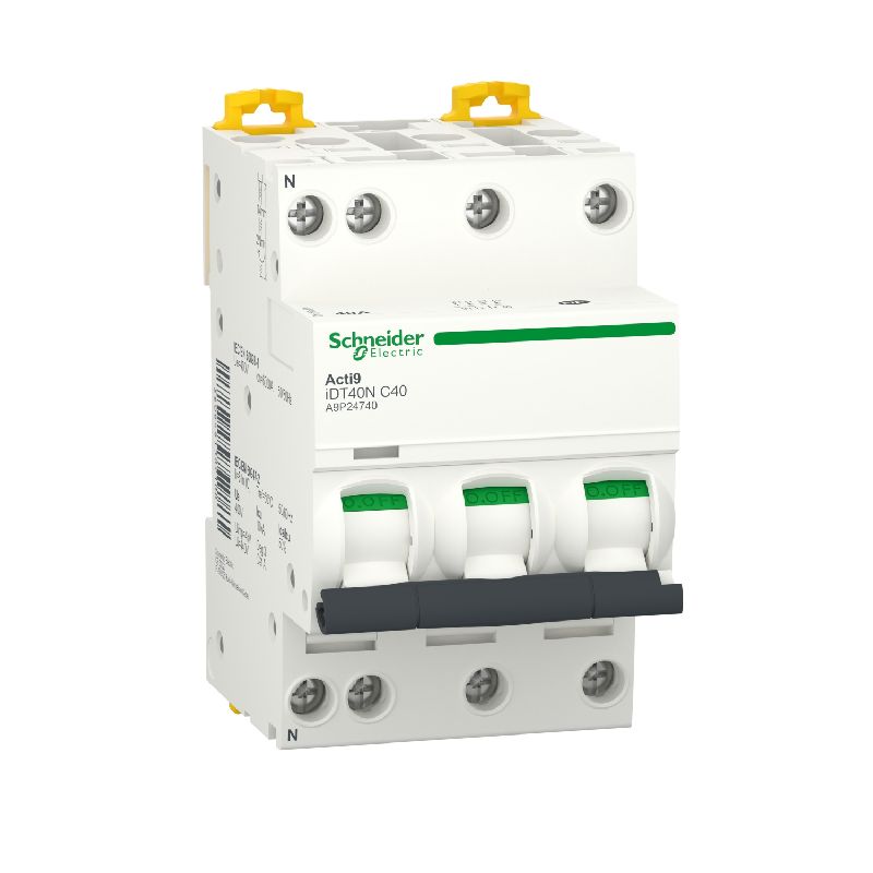 [SCH-A9P24740] Acti9 iDT40N - disjoncteur modulaire - 3P+N C 40A A9P24740