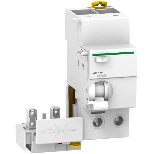 [SCH-A9V44240] Acti9 Vigi iC60 - Bloc diff - 2P 40A 300mA - 230Vca à 400Vca - Type AC Ref EU A9Q14240