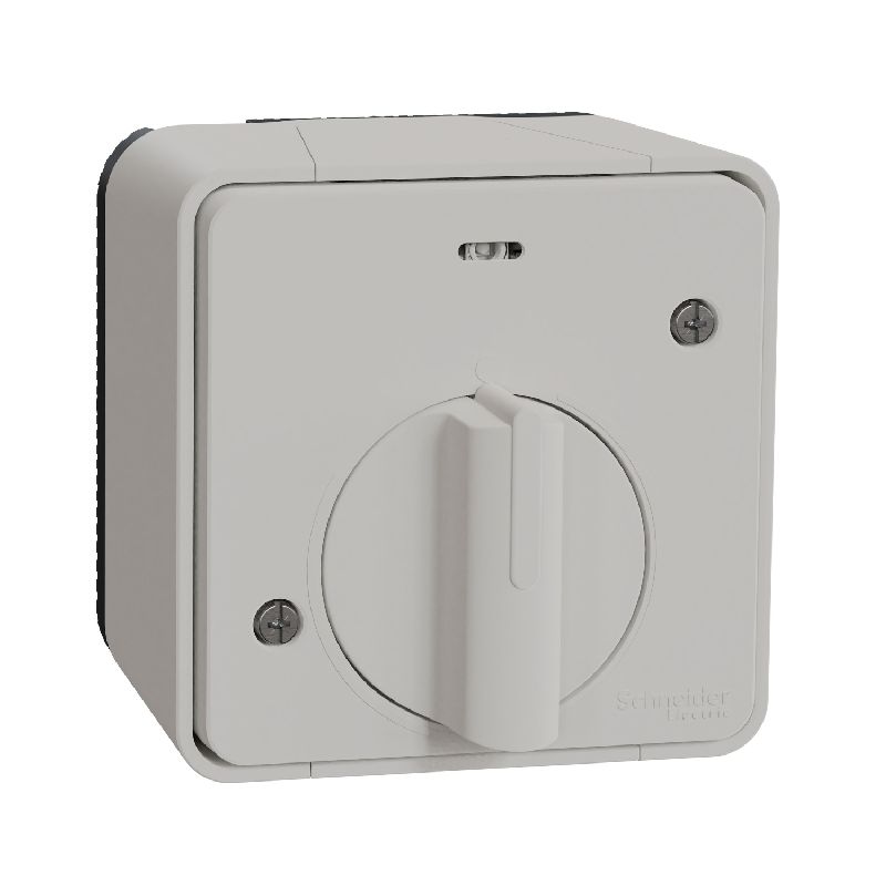[SCH-MUR39067] Mureva Styl - Interrupteur temporisé LED - saillie MUR39067