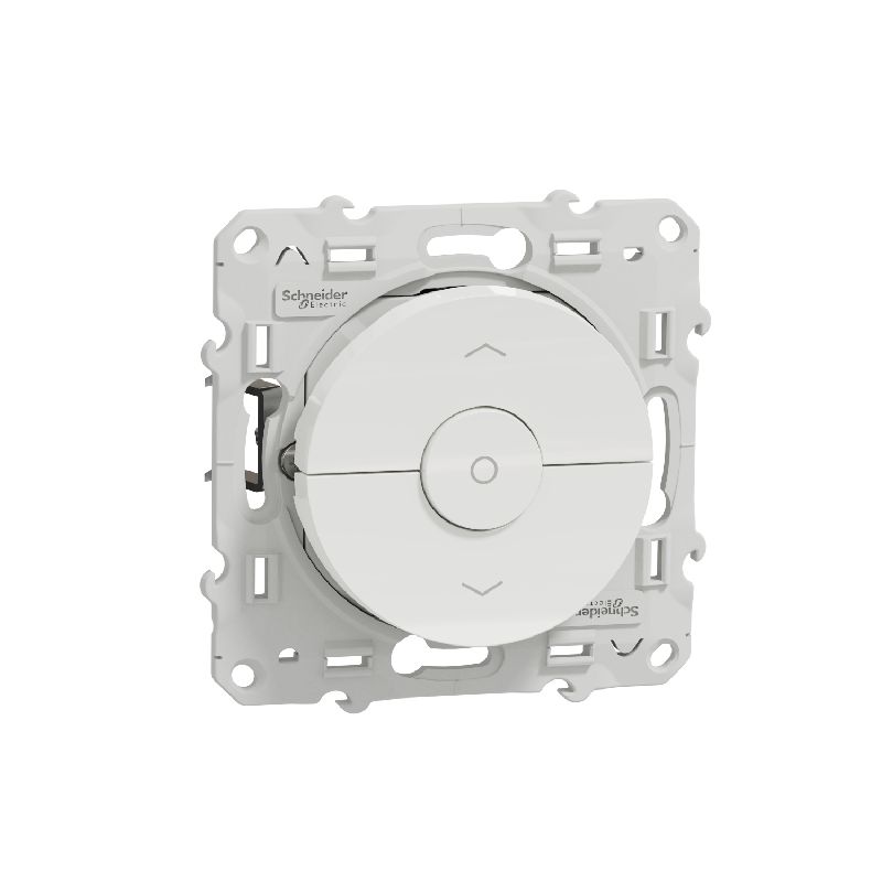 Odace, interrupteur volet-roulant Blanc 3 boutons S520208
