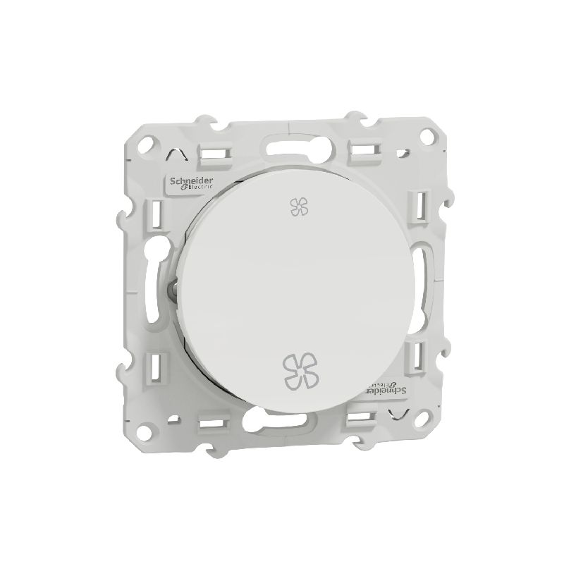 [SCH-S520233] Odace, interrupteur VMC Blanc, sans position arrêt S520233