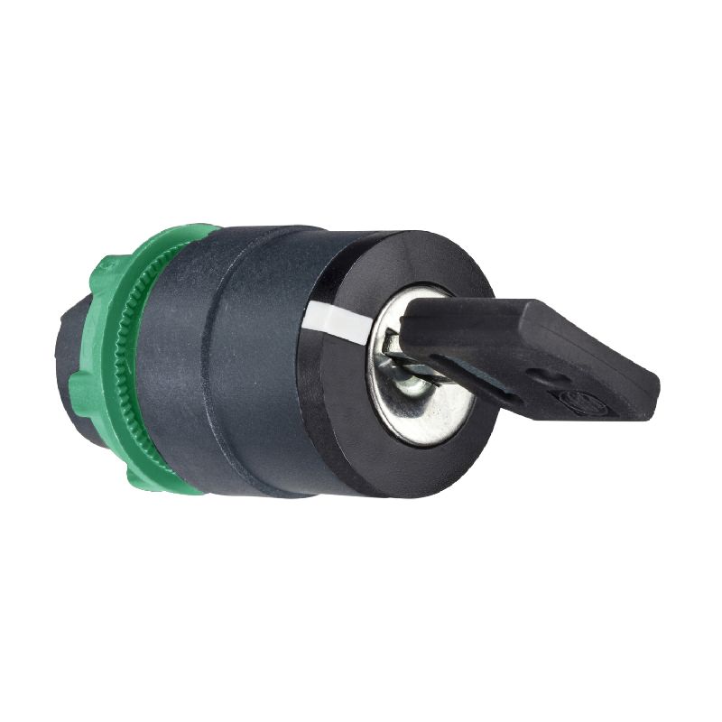 Harmony XB5 - tête bouton tournant à clé 455 - Ø22 ZB5AG4