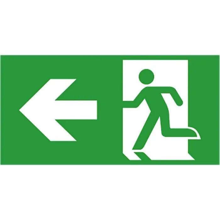 [SEC-1838C] Etiquette Sortie Evacuation A Gauche