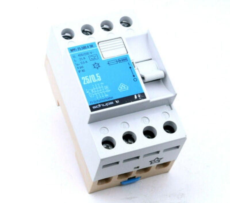 Disjoncteur divisionaire PH+N 25A