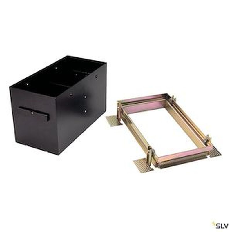 [SLV-115152] AIXLIGHT PRO, Cadre De Montage, Intérieur, Double, Sans Collerette, Noir