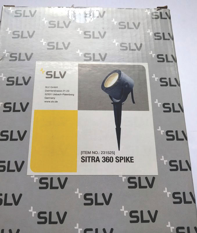 [SLV-231525] Sitra 360 Piquet, Anthracite, Gx53, Max. 9W, Ip44 - C231525