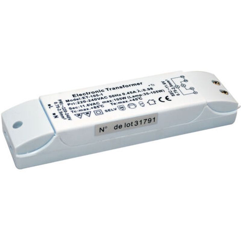 [TRA-0105C] Transformateur electronique 105W