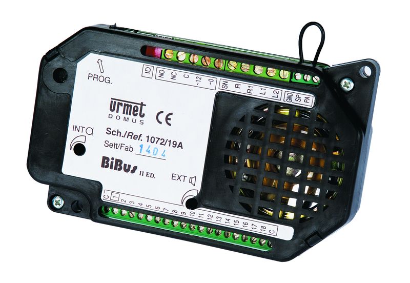 [URM-1072/19AH] Digit 18Bp+M Hp Bibus P/ Msh Urmet 1072/19AH