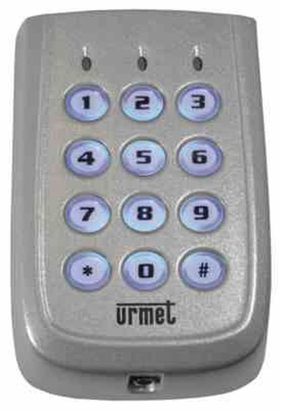 [URM-141212] Clavier Code Zamak 2 Relais Urmet 141212