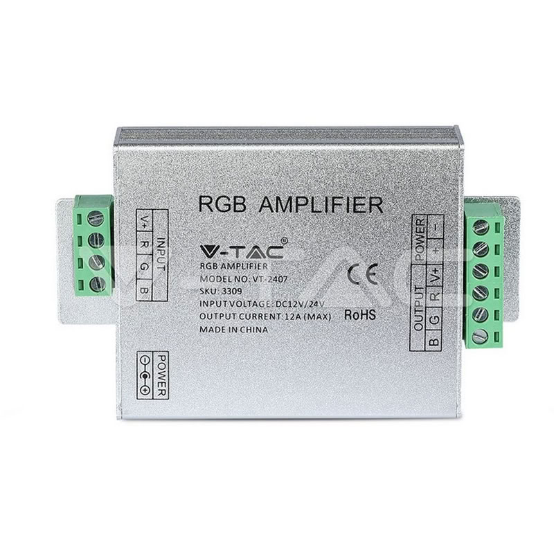 [RUB-AC-12/24-VT3309] Amplificateur pour ruban led RGB