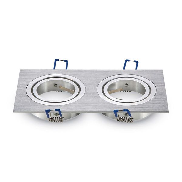 3608 Spot double inox 2xGU10