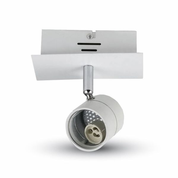 3617 Spot patère blanc GU10 230v