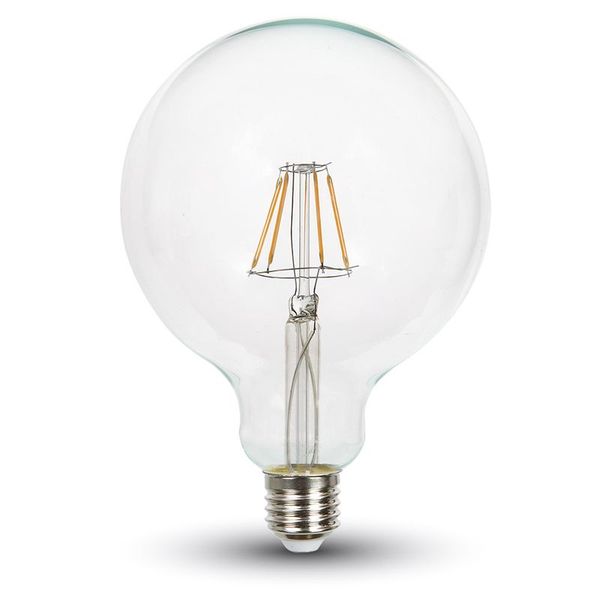 4422 Lampe Ampoule globe filament LED 10w G125 3000k E27