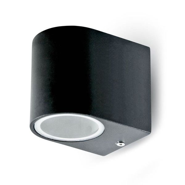 7508 Applique noire 1xGU10 230v IP44