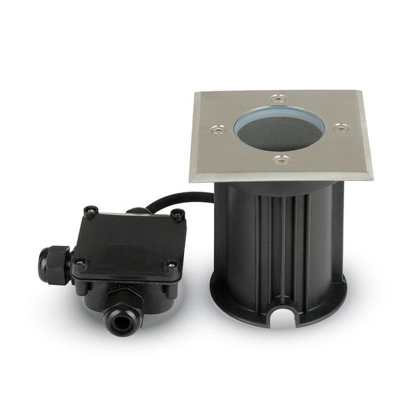7516 Encastré de sol inox carré GU10 IP65 230v