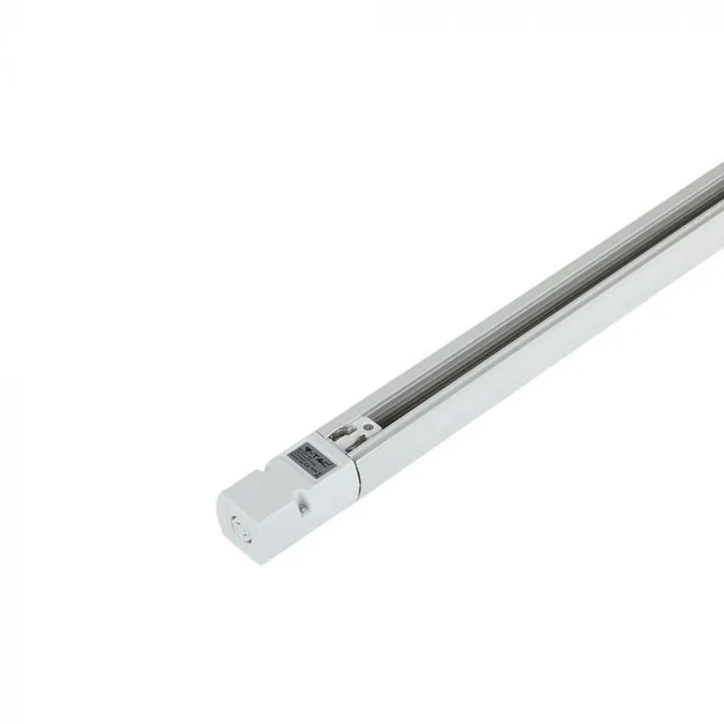[VT-9945] Rail 3 allumage de 1M blanc 3 allumages complet embout et alimentation
