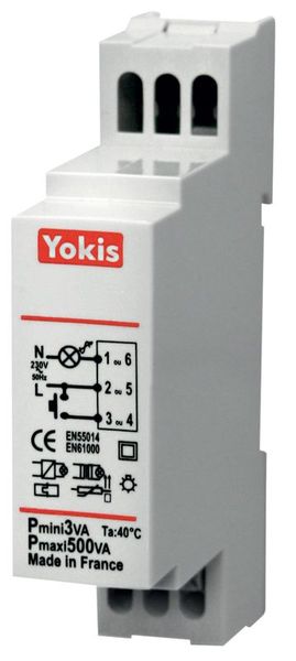 [YOK-MTV500M] Télévariateur modulaire 500W Yokis MTV500M