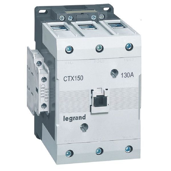 Ctx Contacteur 3P 130A 2No2Nc 24V Dc Bornes A Cage T6 legrand 416251