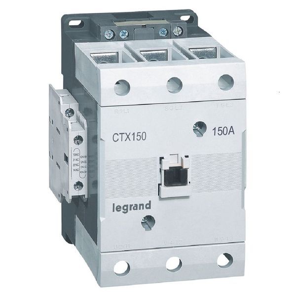 Ctx Contacteur 3P 150A 2No2Nc 24V Ac Bornes A Vis T6 legrand 416260