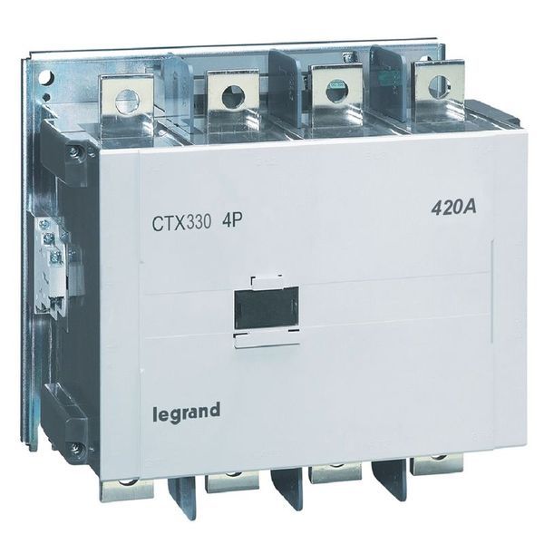 Contacteur De Puissance Ctx³ 4P 2No+2Nf Ac 1 420 A / A legrand 416496