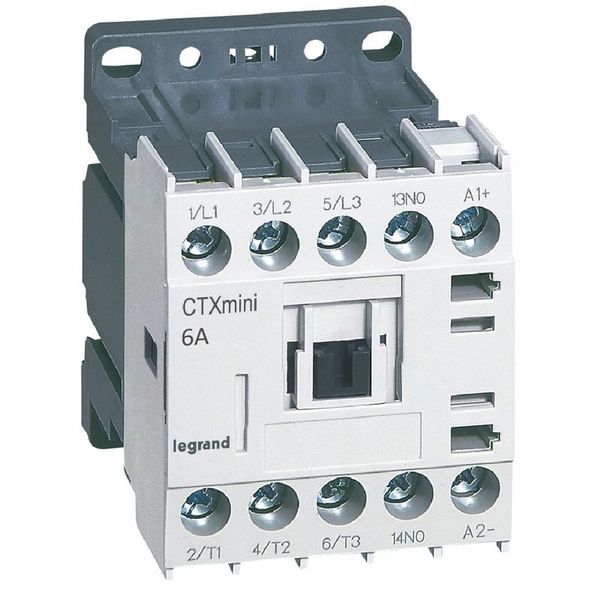 Ctx Mini Contacteur 3P 6A 1No 24Vdc legrand 417001