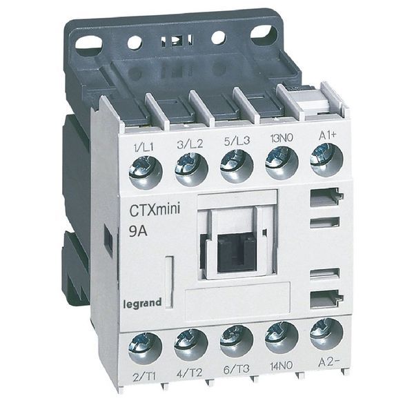 Ctx Mini Contacteur 3P 9A 1No 24Vdc legrand 417021