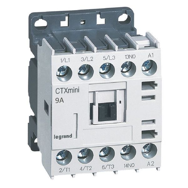 Ctx Mini Contacteur 3P 9A 1No 415Vac legrand 417029