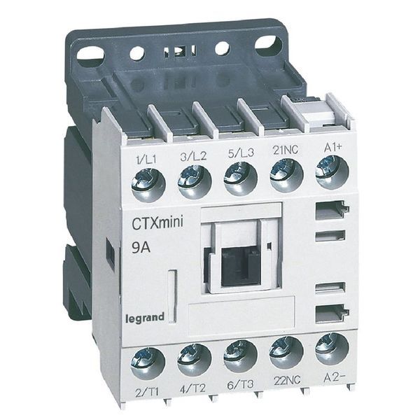 Ctx Mini Contacteur 3P 9A 1Nc 24Vdc legrand 417031