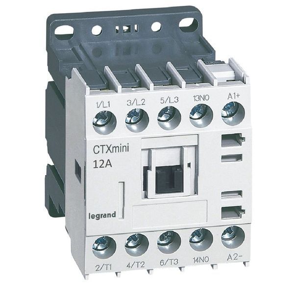 Ctx Mini Contacteur 3P 12A 1No 24Vdc legrand 417041