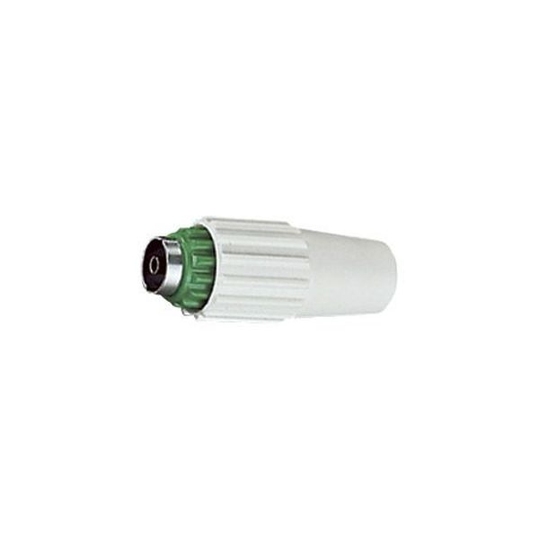 Fiche femelle tv coax.9mm - eb32515 - elec