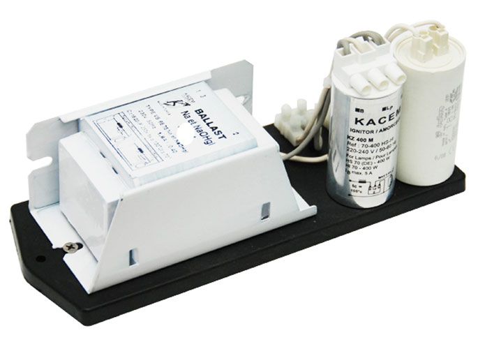 Platine 400w ferromagnétique iodure métallique ou sodium - elec