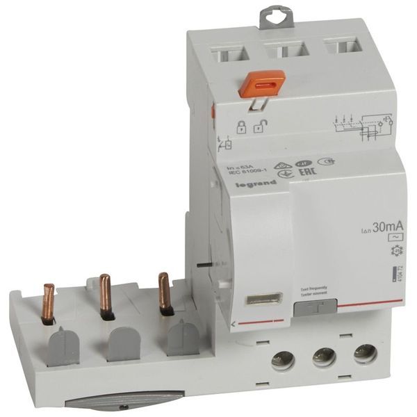 Bloc Diff Adaptable À Vis Dx³ Pour Disj 1 Module/Pôle 3P 63A legrand 410472