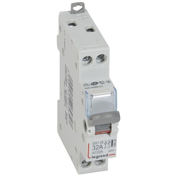 Interrupteur-Sectionneur Dx³-Is 2P 400V~ 32A 1 Module legrand 406434