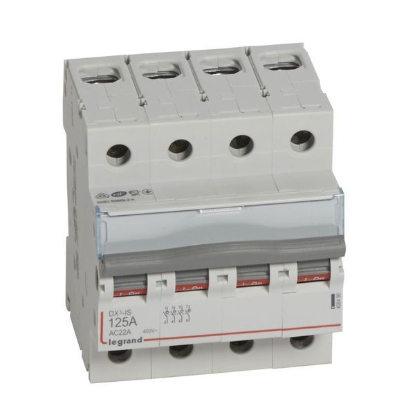Interrupteur-Sectionneur Dx³-Is 4P 400V~ 125A 4 Modules legrand 406490