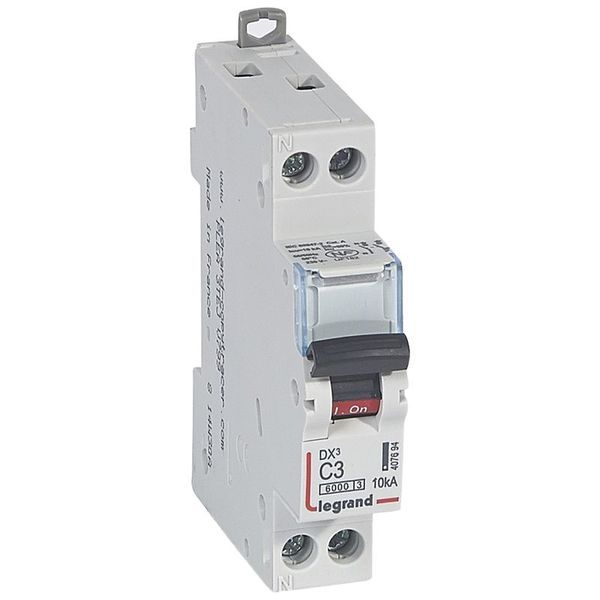 Dx3 Disjoncteur 1P+Ng C3 6000A/10Ka legrand 407694