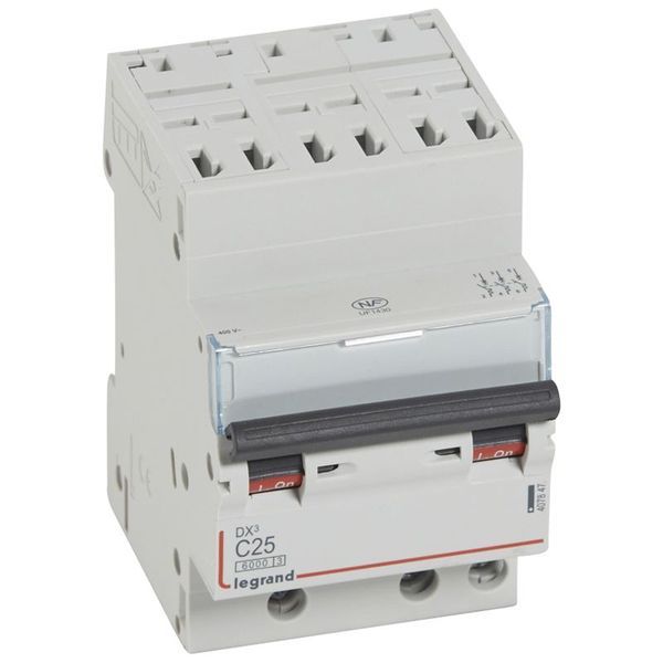 Dx3 Disjoncteur 3P C25 6000A/10Ka Auto legrand 407847