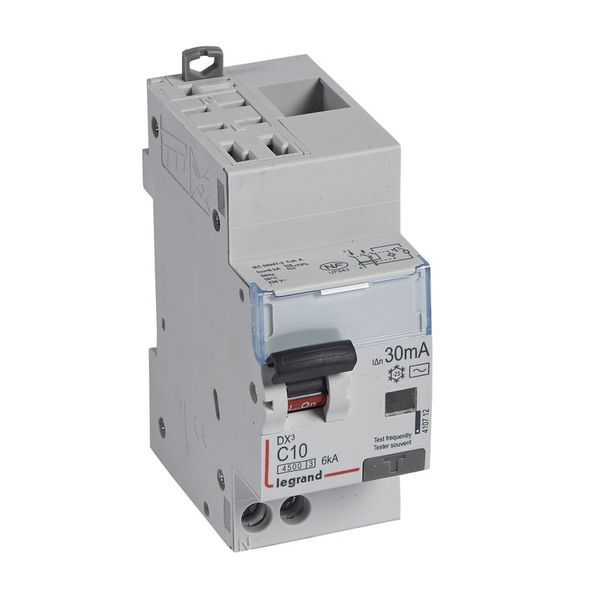 Disjoncteur Diff Dx³ 4500 Auto/Vis U+N 230V~ 10A Typeac legrand 410712