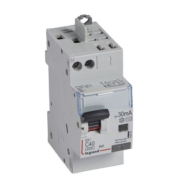 Disjoncteur Diff Dx³ 4500 Vis/Auto -U+N 230V~ 40A Typeac 3 legrand 410721