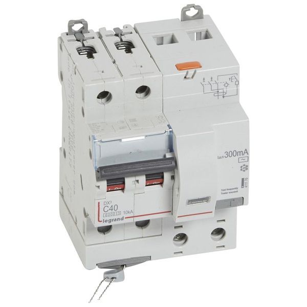 Disjoncteur Diff Dx³ 6000 Vis -2P 230/400V~ 40A Typeac 300 legrand 411176
