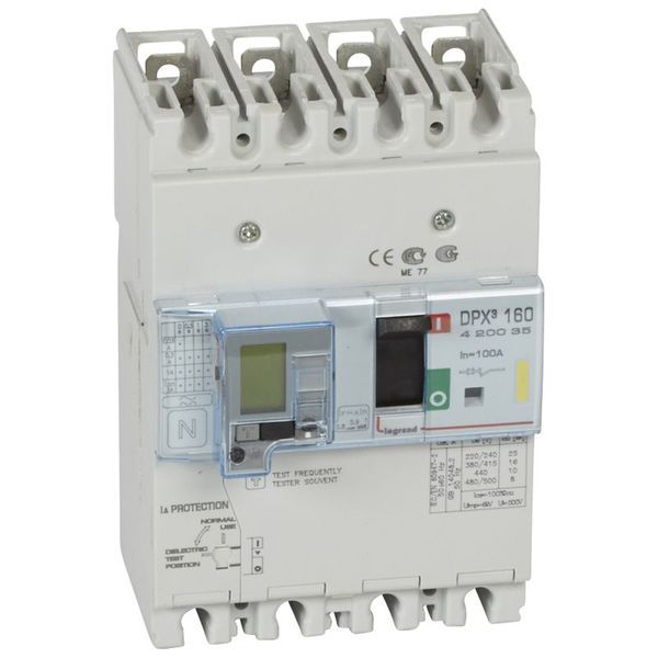 Disjoncteur Magnétothermique Différentiele Dpx³160 Icu 16Ka legrand 420035