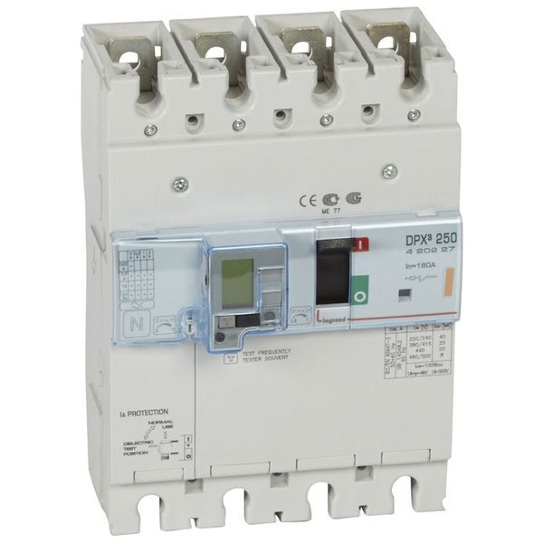 DisjoncteursMagnétothermique Différentiel Dpx³250 Icu 25Ka 4 legrand 420227