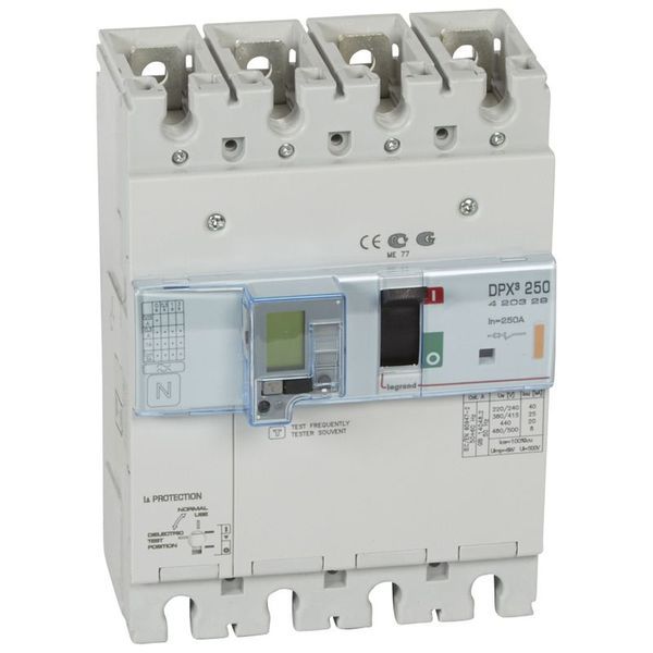 Disjoncteur Électroniques Différentiele Dpx³250 25Ka 400V~ - legrand 420329