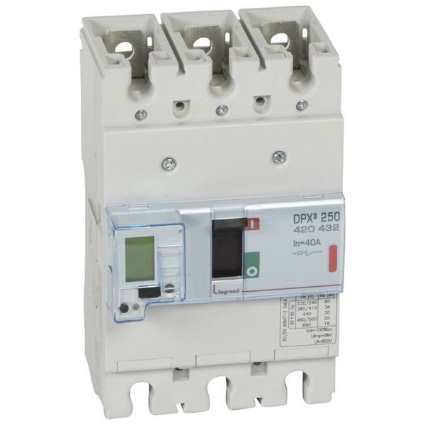 Dpx3 250 Elect + Mesure 3P 40A 36Ka legrand 420432