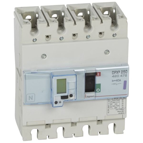 Dpx3 250 Elect + Mesure 4P 40A 50Ka legrand 420472