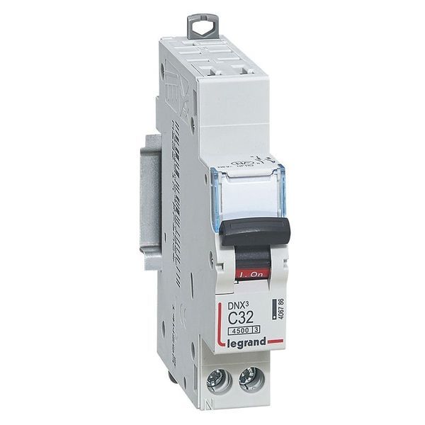 Disjoncteur Dnx³ Phase + Neutre 32 A Bornes Automatiques - legrand 092895